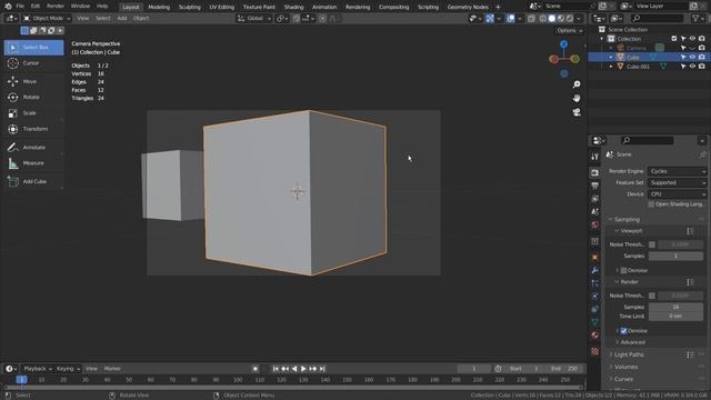 Blender Tutorial - Align view смотреть онлайн
