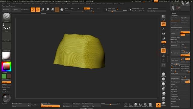 ZRemesher tip for easy and clean edges from jaggy surfaces смотреть онлайн