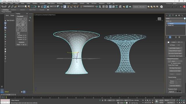 Using Morpher & Volume Select in 3D Max смотреть онлайн