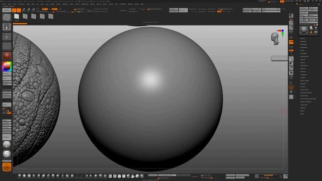 texture a T rex in Zbrush. Optional project files смотреть онлайн