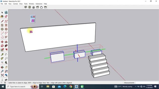 Curic Align Plugin For SketchUp -Tutorial смотреть онлайн