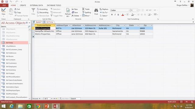 72. SQL Make A New Table From A SELECT Query (Programming In Access 2013) смотреть онлайн