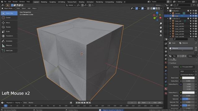 Blender tutorial - Cell fracture settings смотреть онлайн