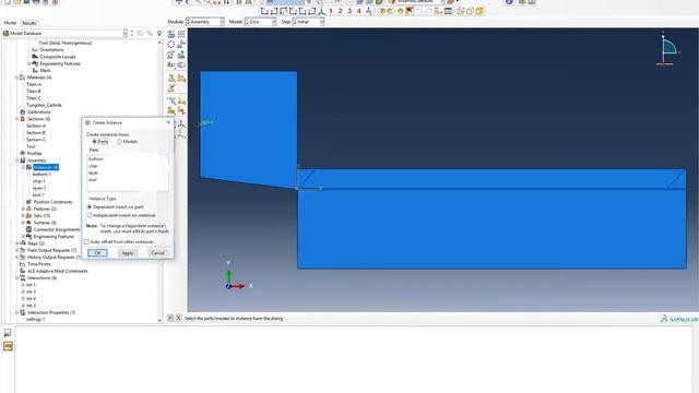 Abaqus Tutorial: How to model cryogenic coolant with Abaqus CAE for an orthogonal cutting смотреть онлайн