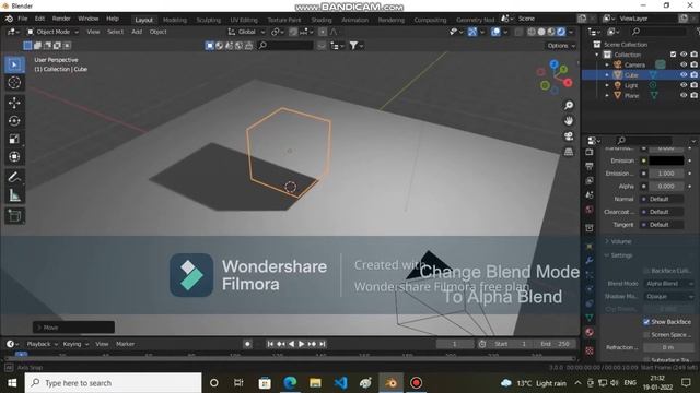 How To Make a object invisible at any Keyframes in blender. смотреть онлайн