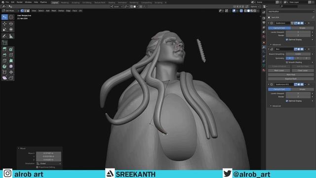 Sansa fanart in blender 2.9 смотреть онлайн