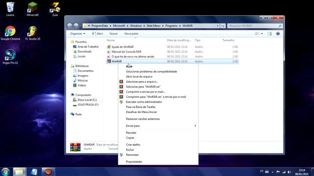 Como baixar e instalar o WinRar crakeado (ATUALIZADO) смотреть онлайн