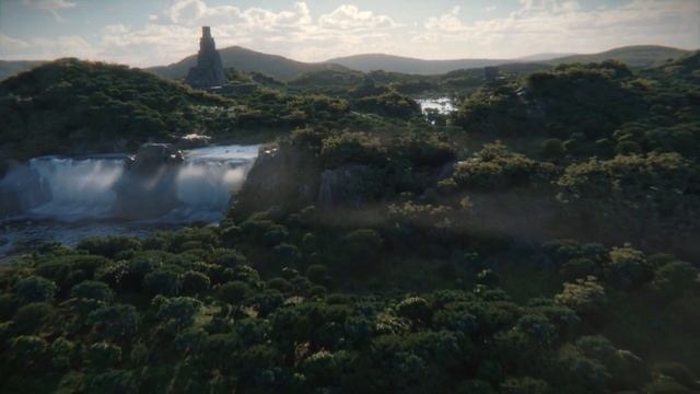 CG Landscape. Blender and Terragen render. смотреть онлайн