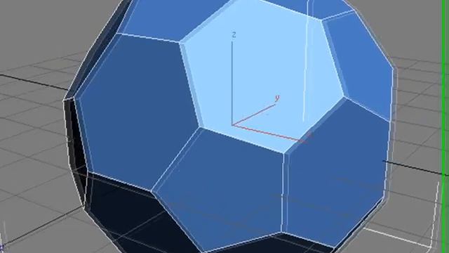 3Ds max tutorial: how to make a Simple football (SOCCER BALL) смотреть онлайн