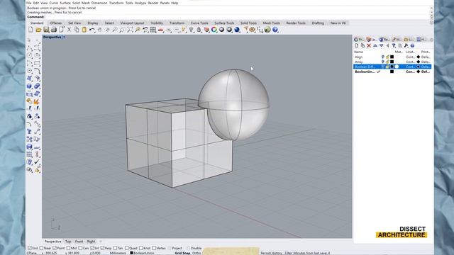 RHINOCEROS ARCHITECTURE | GUIDE #1 | Align Array, Boolean2Objects, Extrude | Dissect Architecture смотреть онлайн