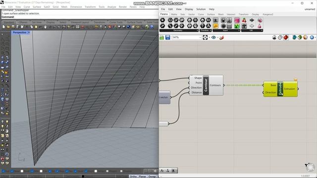 GRASSHOPPER TUTORIAL | Simple table modeling with Grasshopper | RHİNOCEROS TUTORİAL смотреть онлайн