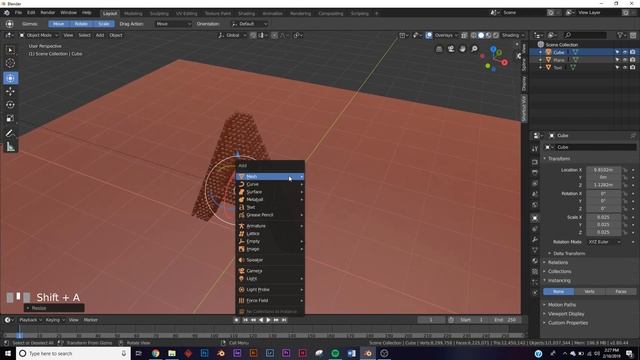 Blender - Abstract Text Design (Blender 2.8) смотреть онлайн