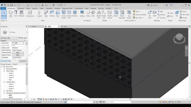 Revit: Materials render Camera Sun path- For beginners смотреть онлайн