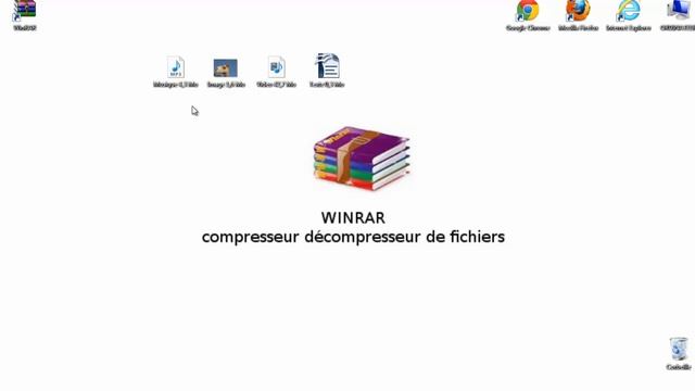 Cours vidéo Winrar 2 - Compression et décompression смотреть онлайн
