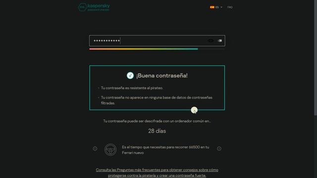 Comprueba la fortaleza de tus contraeñas con kaspersky password checker смотреть онлайн