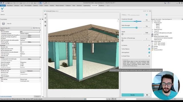 Render com Inteligência Artificial para Arquitetura - Veras e Revit смотреть онлайн