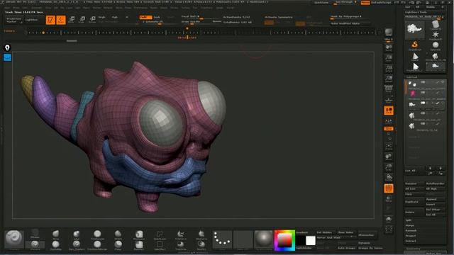 TGW - laying UVs fast&dirty and unwrapping in ZBrush and Blender смотреть онлайн