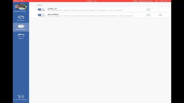 Importar documento de Word a OneDrive con un Dispositivo (Ipad2) смотреть онлайн