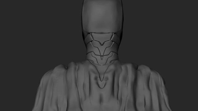 Batman Bust ZBrush смотреть онлайн