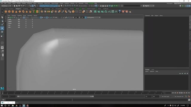 Modeling a Galaxy S8 Edge in maya смотреть онлайн