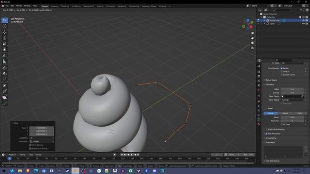 Make Soft-Serve with a Curve Spiral [Blender] смотреть онлайн