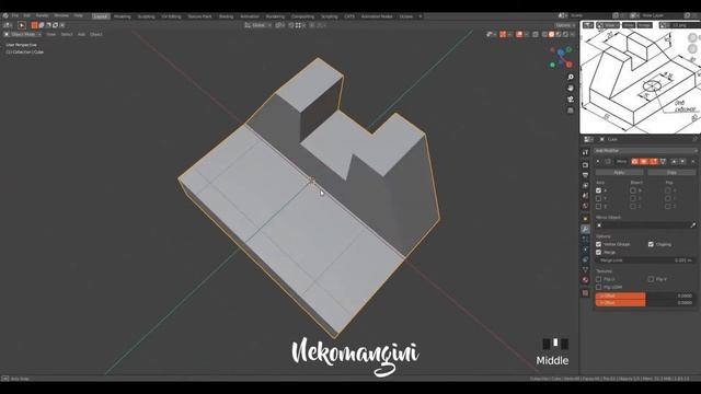 Blender - Hard surface modeling practice #62 смотреть онлайн