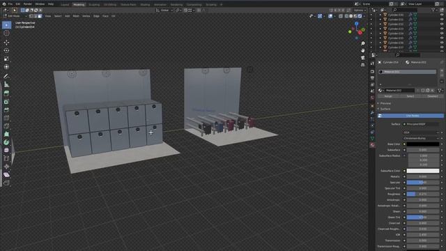 Fingerprint Security Based Luggage Lockers