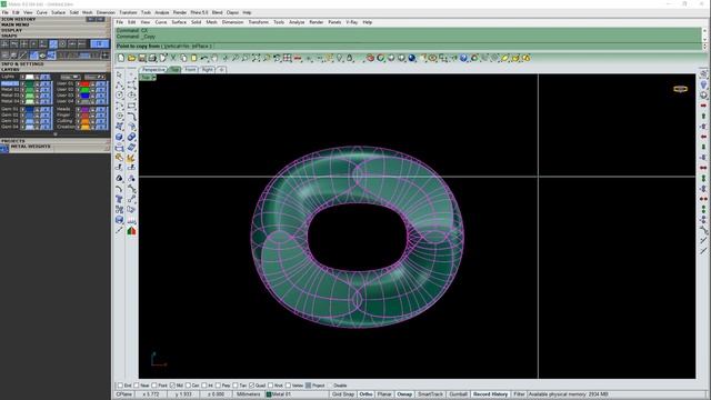 Cuban Chain Ring Design Tutorial // Jewelry CAD Design // 3D Model // Rhino & Matrix смотреть онлайн