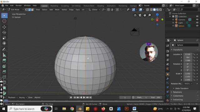 How to use select loop in blender | Select Loop | Blender tutorial смотреть онлайн