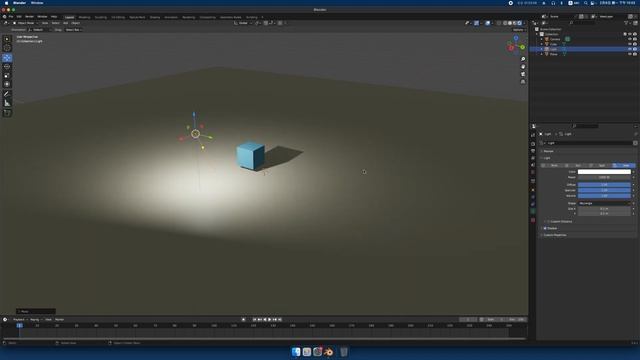 光的控制 Light control - Object data properties [Antony 3D Blender Study 教學] смотреть онлайн