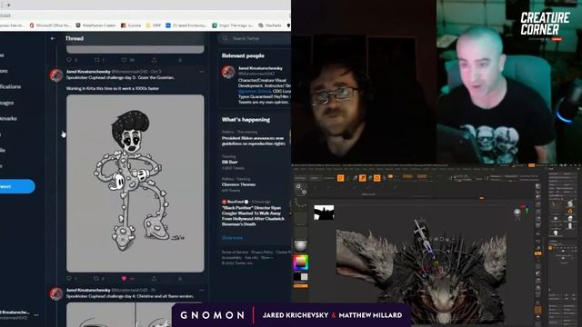 Creature Corner with Jared Krichevsky [Ep. 45][Pt. 9 Cenobite Dragon] смотреть онлайн