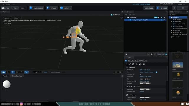 How to import 3d models in Adobe After Effects with Element 3d - After Effects beginners tutorial смотреть онлайн