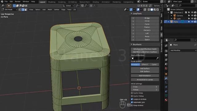 Plastic Stool Modeling | Blender Tutorial for Beginners | Mana 3D смотреть онлайн
