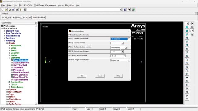 Stepped Bar Analysis Using ANSYS APDL R21 Version Super 🔥easy ✌️. #mechanical #analysis #VTU