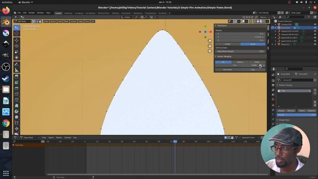 Blender Tutorial | Simple Fire Animation смотреть онлайн