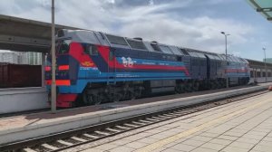 Грузовые поезда и тепловозы в Улан-Баторе | Маневровые работы | Монголия