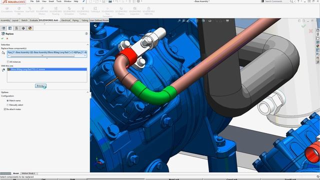 Solidworks Routing Problem #2 - Inability to reverse fitting orientation смотреть онлайн