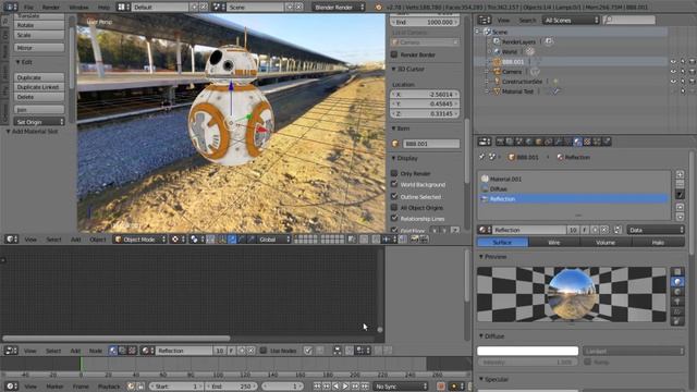 Blender 2.78 PBR Viewport Application (Tutorial7) смотреть онлайн