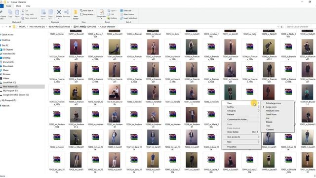 DOWNLOAD 461 HUMAN 3D MODELS - .FBX, 3DS MAX смотреть онлайн