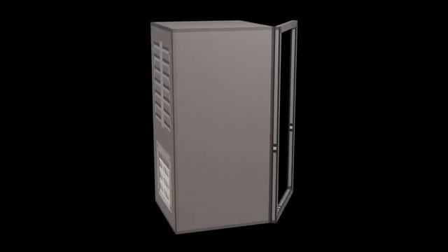 【Blender】 - Pixel Art Fridge Black Version смотреть онлайн