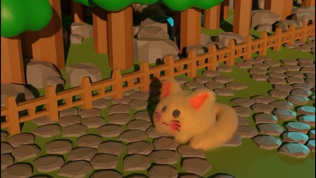 Walking cat Blender animation смотреть онлайн