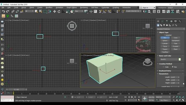 3dsmax - Lesson 3 - Project units смотреть онлайн