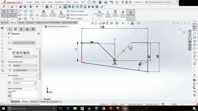 Paralelo V Regulável | PEÇA 2 Vê Móvel | Projeto #6 | SOLIDWORKS 2016 смотреть онлайн