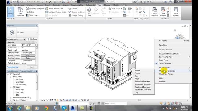 Revit 14-14 Using the Orient Tool смотреть онлайн