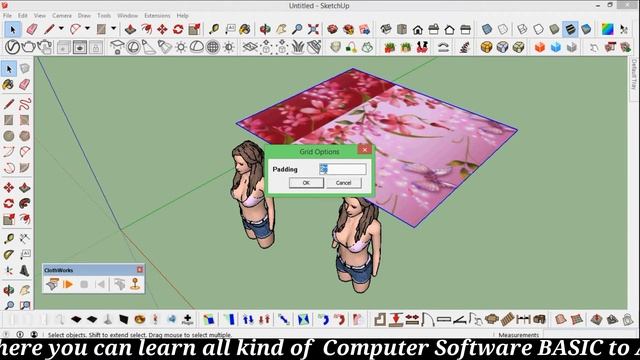 ClothWorks plugin girl face cover. смотреть онлайн