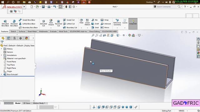 Screw Scissor Jack Part and Assembly full tutorial Solidworks Part 1 Oromo смотреть онлайн