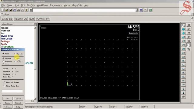 Static Analysis of Cantilever Beam #Ansys APDL смотреть онлайн