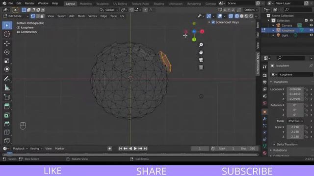 Creating Low poly Sci fi moon / Blender tutorial /Blender Designs смотреть онлайн
