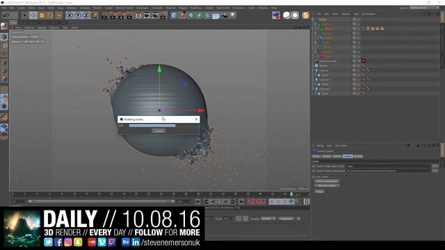 LIVE // The Daily Render // 10.08.2016 // #3dmodeling #MAXON #Cinema4D #Realflow // #OTOY #Octane смотреть онлайн