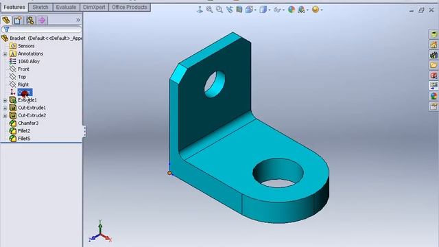 SolidWorks - Interface Introduction смотреть онлайн